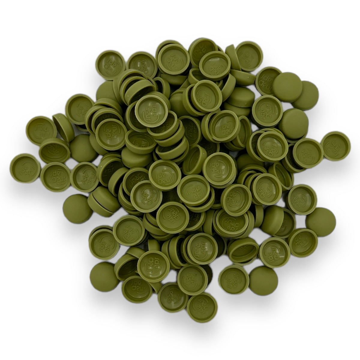 Avocado Matt 10/12g Snap-Caps screw cover caps