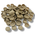 Beige Matt 10/12g Snap-Caps screw cover caps
