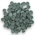 Blue Grey Matt 10/12g Snap-Caps screw cover caps