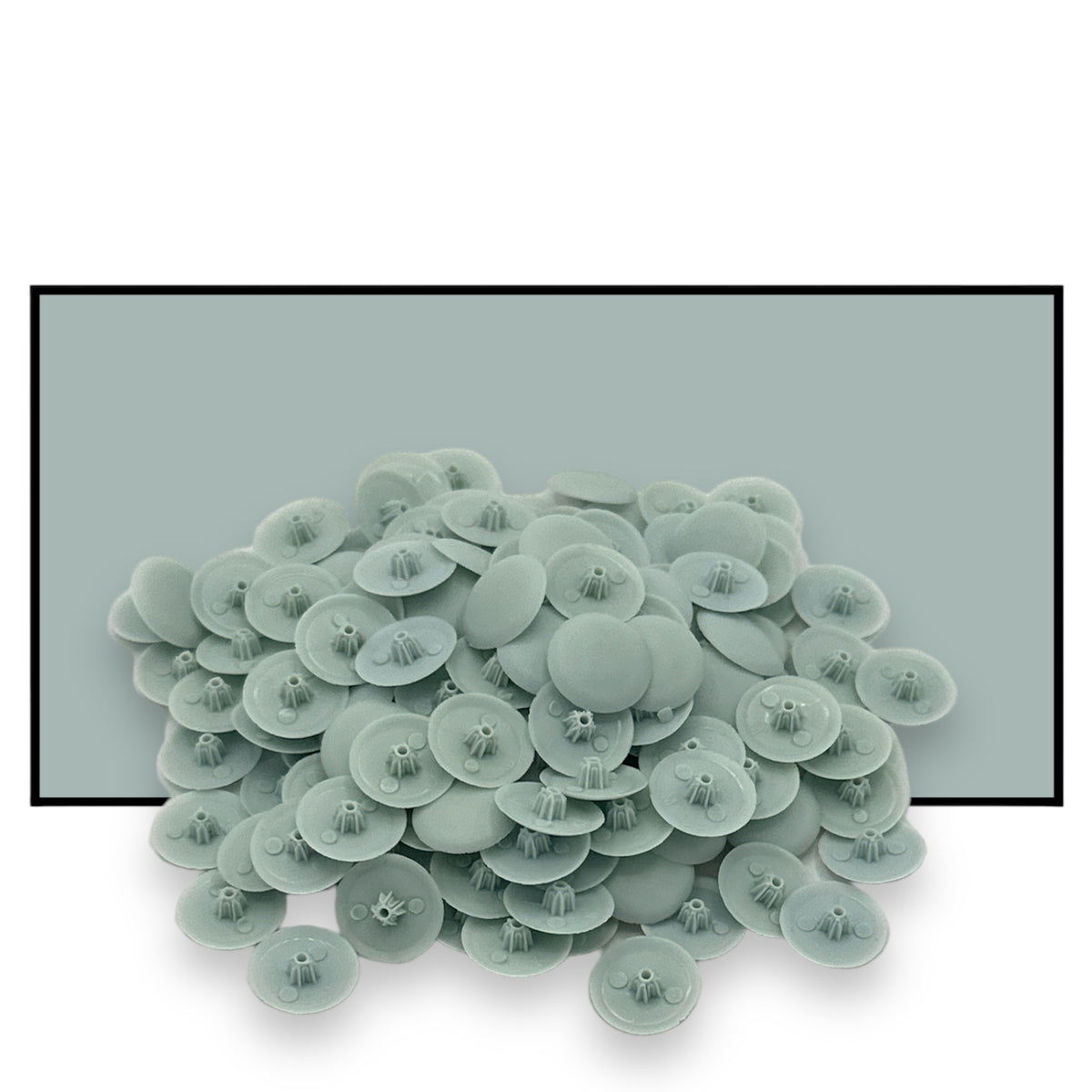 Pozi Phillips Cover Caps Bifix™ Blue Grey Screw Snap On 6-8g Pz2 Ph2 Push Fix