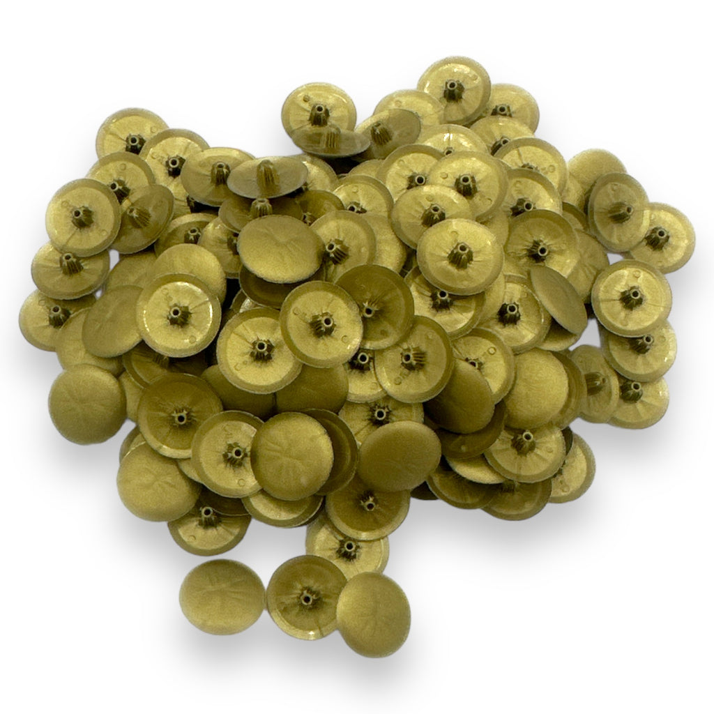 Pozi Phillips Cover Caps Bifix™ Brass (M) Screw Snap On 6-8g Pz2 Ph2 Push Fix