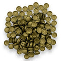 Brass (M) Matt 10/12g Snap-Caps screw cover caps