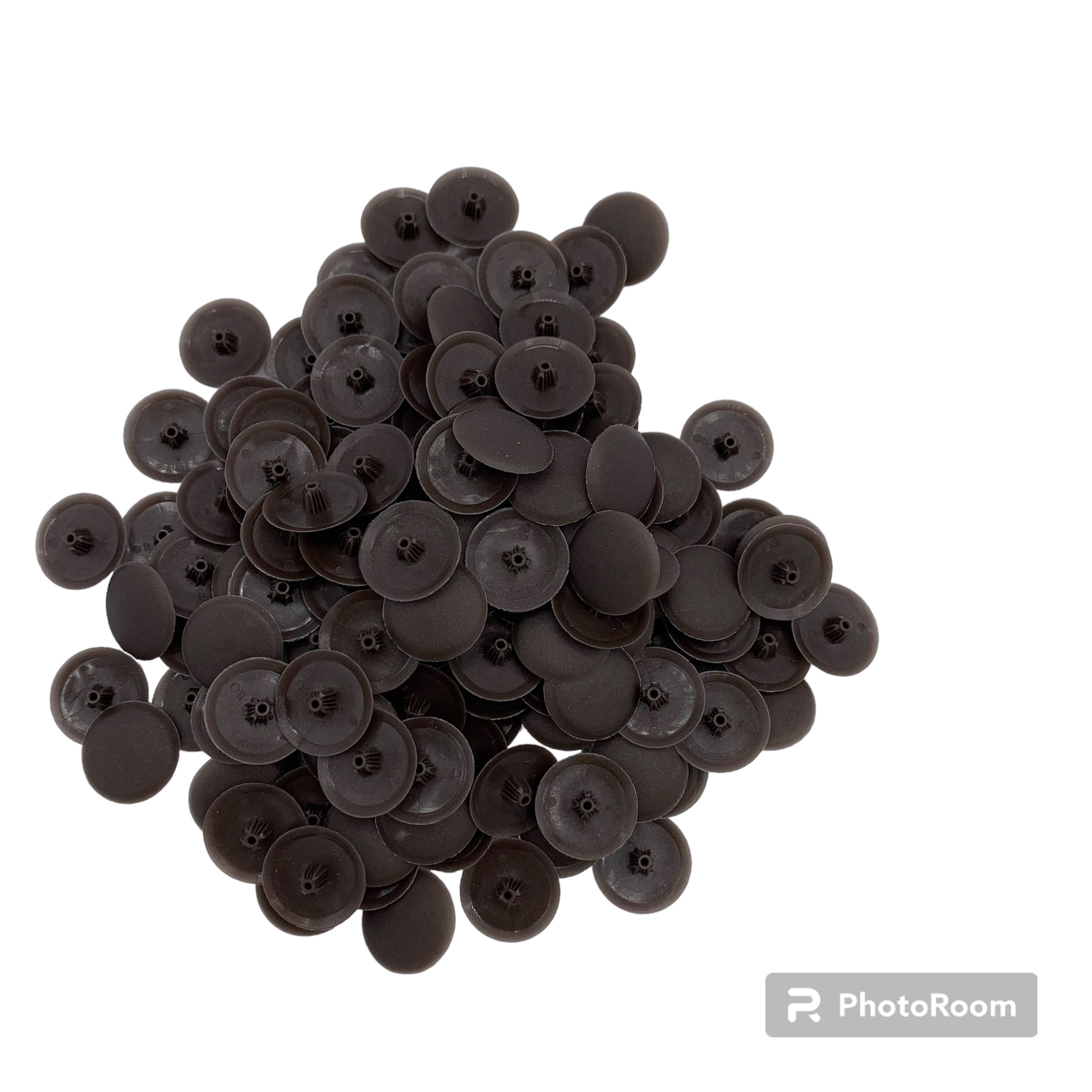 Pozi Phillips Cover Caps Bifix™ Brown Bronze (M) Screw Snap On 6-8g Pz2 Ph2 Push Fix