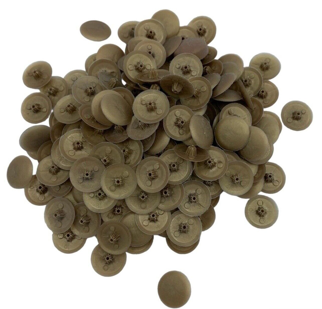 Pozi Phillips Cover Caps Bifix™ Copper (M) Screw Snap On 6-8g Pz2 Ph2 Push Fix