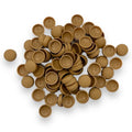 Caramel Matt 10/12g Snap-Caps screw cover caps