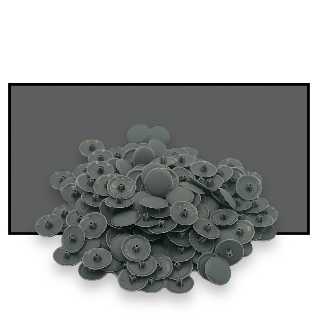 Pozi Phillips Cover Caps Bifix™ Charcoal Screw Snap On 6-8g Pz2 Ph2 Push Fix