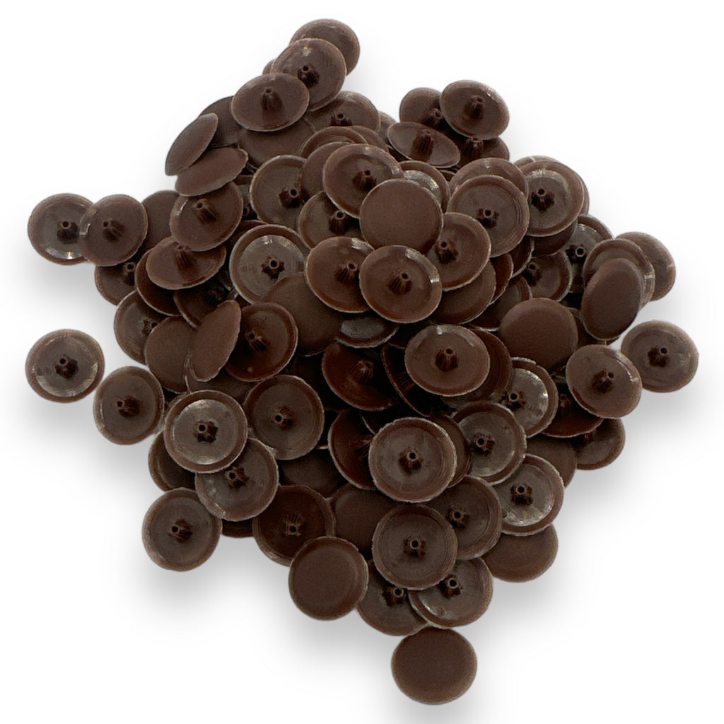Pozi Phillips Cover Caps Bifix™ Chocolate Screw Snap On 6-8g Pz2 Ph2 Push Fix