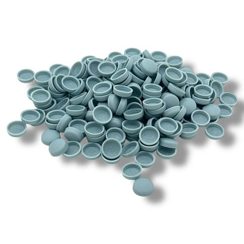 Cloud Blue Matt 10/12g Snap-Caps screw cover caps