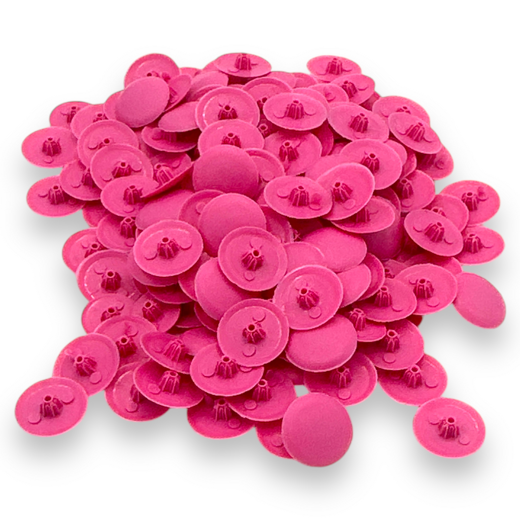 Pozi Phillips Cover Caps Bifix™ Fuchsia Screw Snap On 6-8g Pz2 Ph2 Push Fix