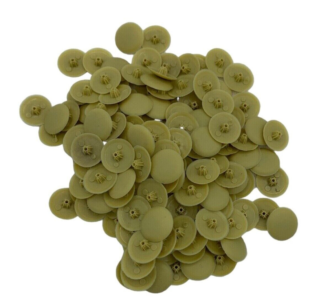 Pozi Phillips Cover Caps Bifix™ Gold Screw Snap On 6-8g Pz2 Ph2 Push Fix
