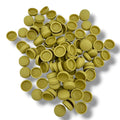 Gold Matt 10/12g Snap-Caps screw cover caps