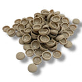 Greige Matt 10/12g Snap-Caps screw cover caps