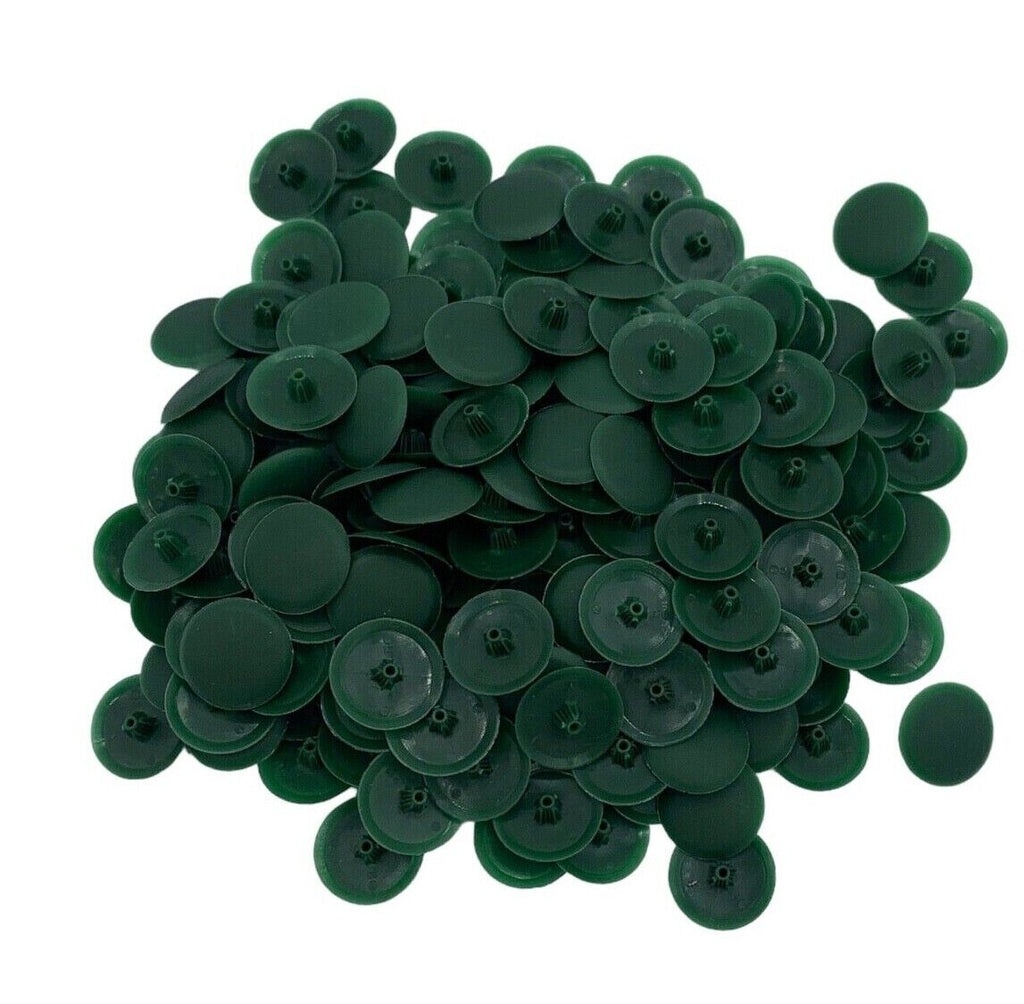 Pozi Phillips Cover Caps Bifix™ Heritage Green Screw Snap On 6-8g Pz2 Ph2 Push Fix