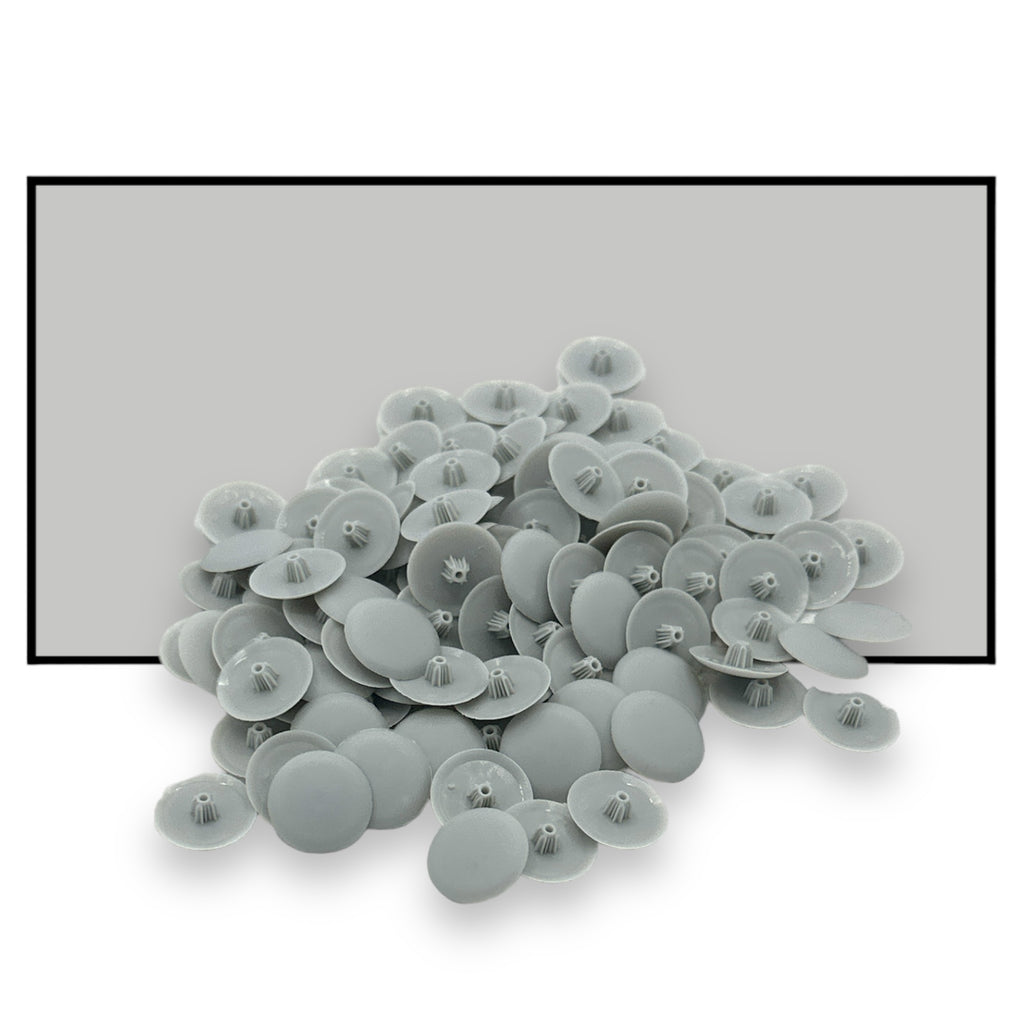 Pozi Phillips Cover Caps Bifix™ Light Grey Screw Snap On 6-8g Pz2 Ph2 Push Fix