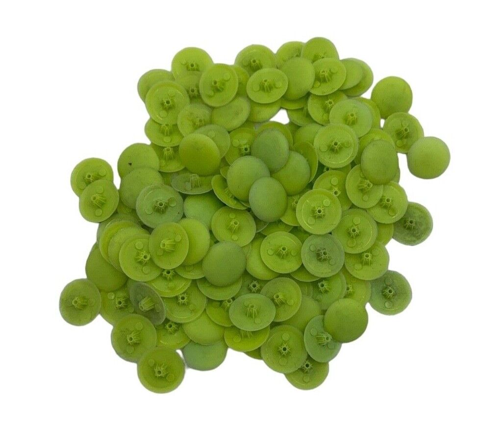 Pozi Phillips Cover Caps Bifix™ Lime Screw Snap On 6-8g Pz2 Ph2 Push Fix