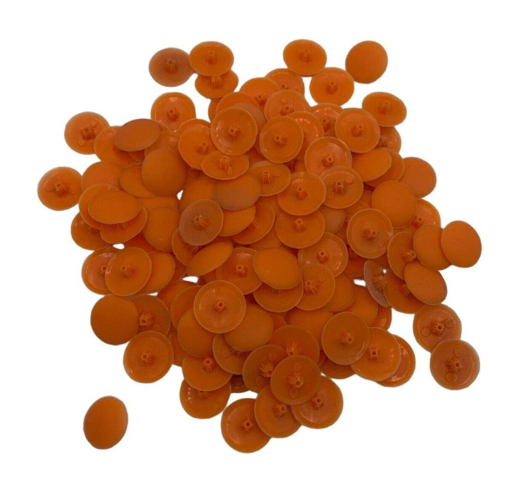 Pozi Phillips Cover Caps Bifix™ Mandarin Screw Snap On 6-8g Pz2 Ph2 Push Fix