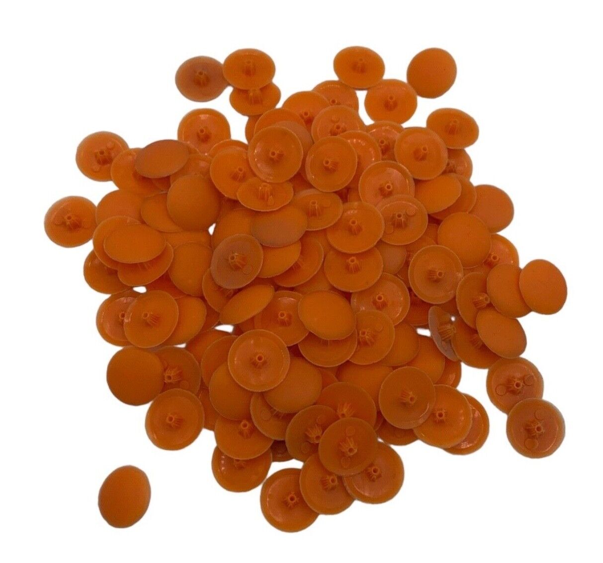 Pozi Phillips Cover Caps Bifix™ Mandarin Screw Snap On 6-8g Pz2 Ph2 Push Fix