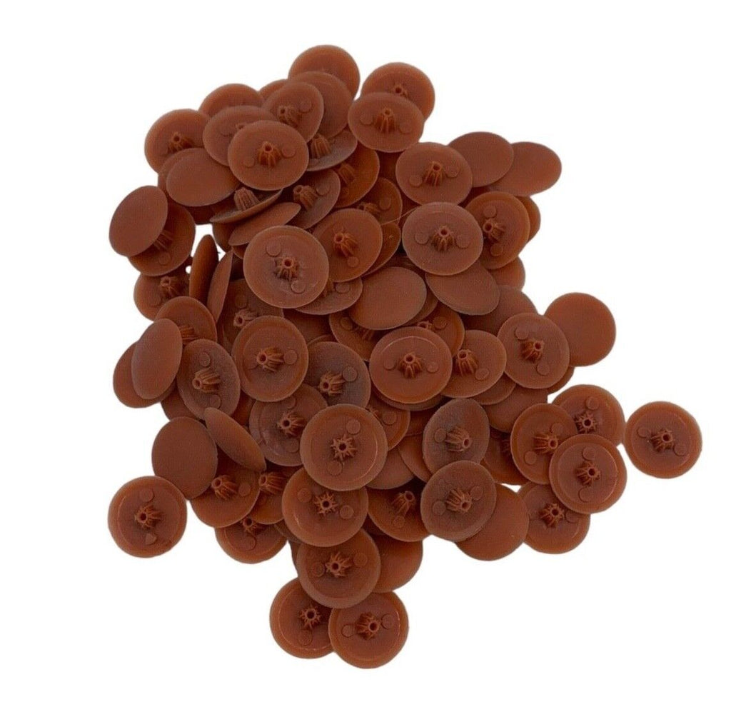 Pozi Phillips Cover Caps Bifix™ Mt Olga Orange Screw Snap On 6-8g Pz2 Ph2 Push Fix