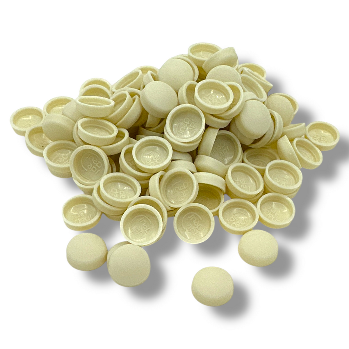 Magnolia Matt 10/12g Snap-Caps screw cover caps
