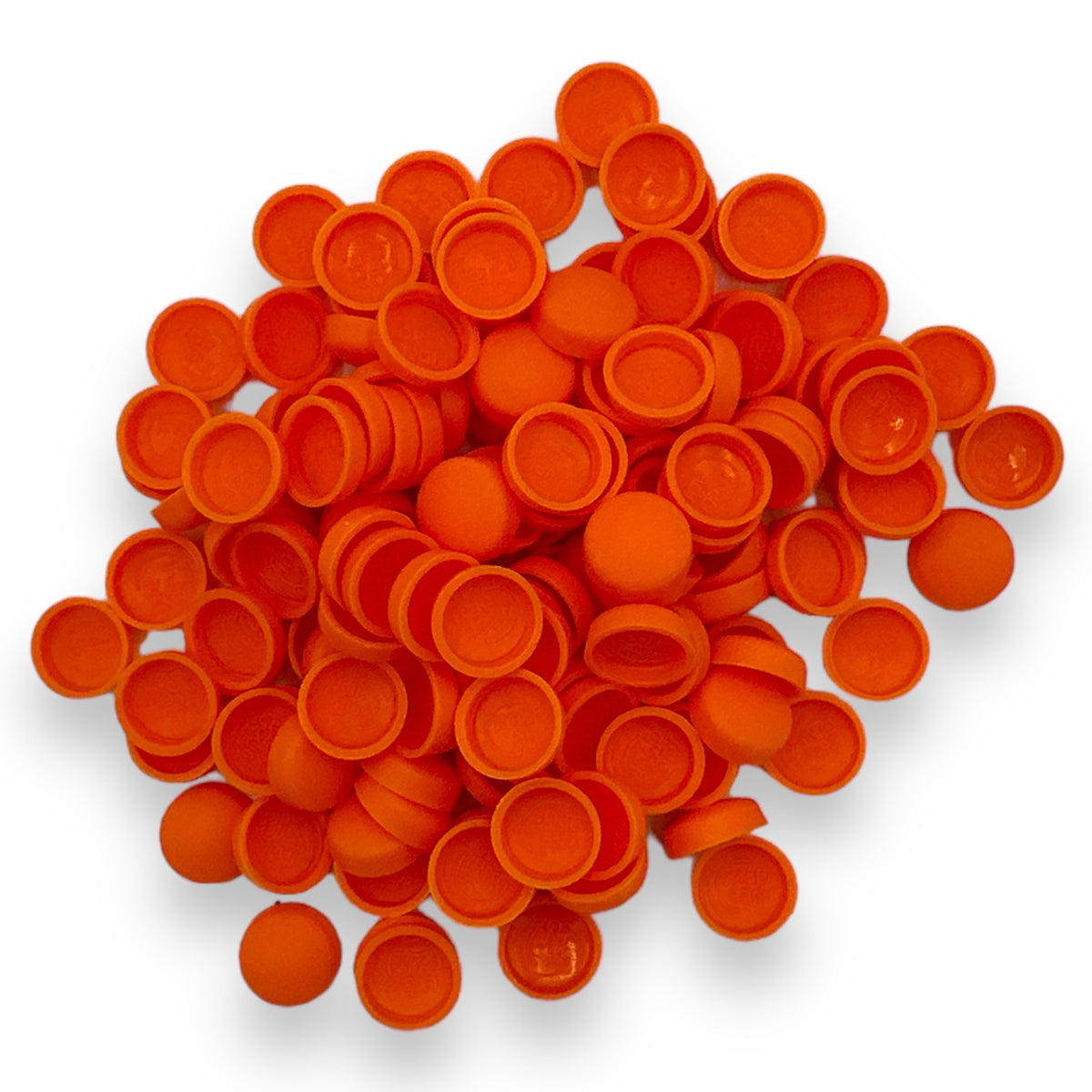 Mandarin Matt 10/12g Snap-Caps screw cover caps