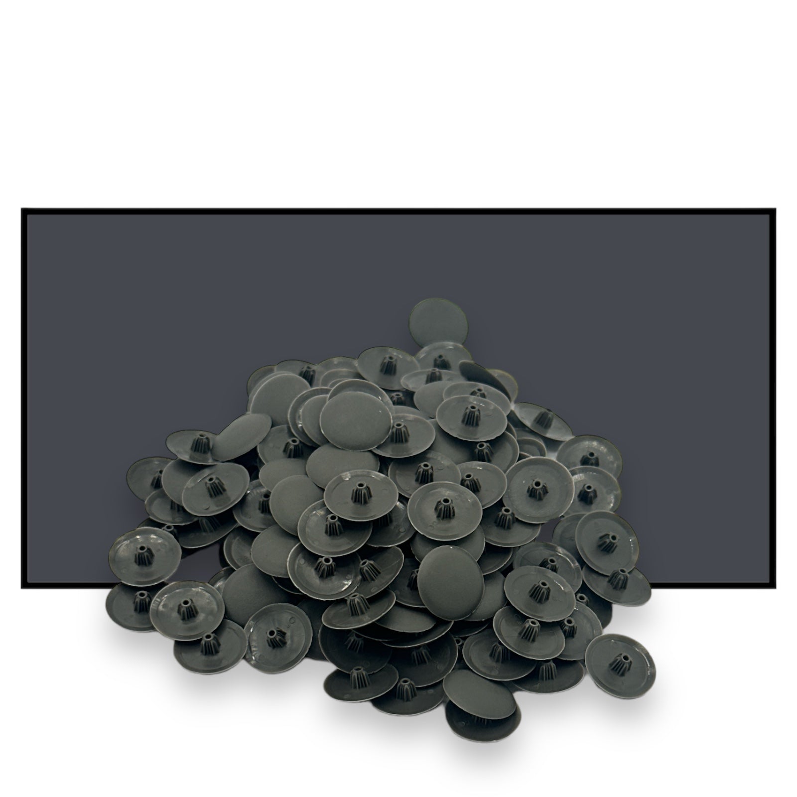 Pozi Phillips Cover Caps Bifix™ Medium Slate Screw Snap On 6-8g Pz2 Ph2 Push Fix