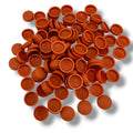 Mt Olga Orange Matt 10/12g Snap-Caps screw cover caps