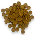 Mustard Matt 10/12g Snap-Caps screw cover caps