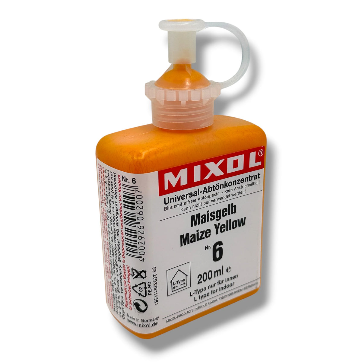 Mixol Mustard Maize Yellow Universal Tinting Paste – 200ml