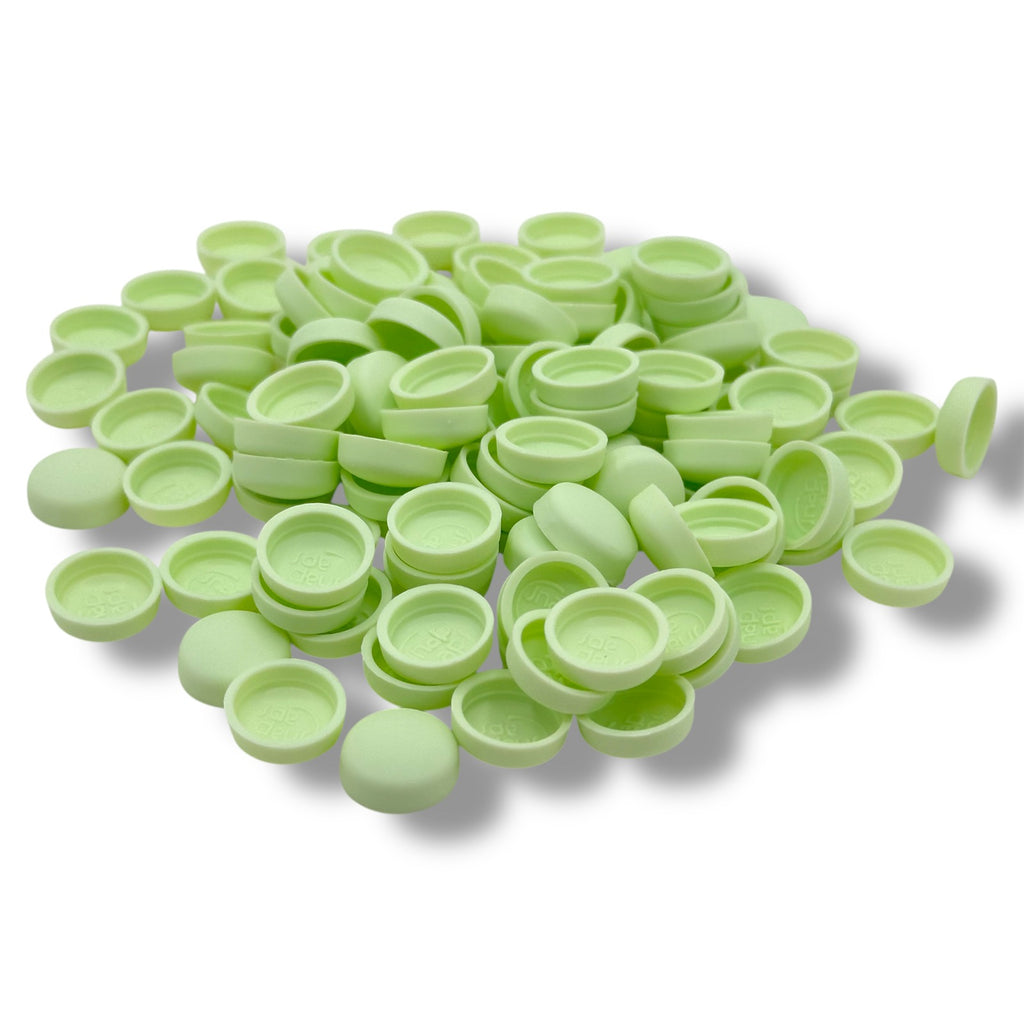 Pistachio Matt 10/12g Snap-Caps screw cover caps