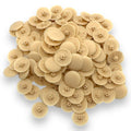Pozi Phillips Cover Caps Bifix™ Rose Ash Screw Snap On 6-8g Pz2 Ph2 Push Fix