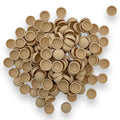 Rose Beige Matt 10/12g Snap-Caps screw cover caps