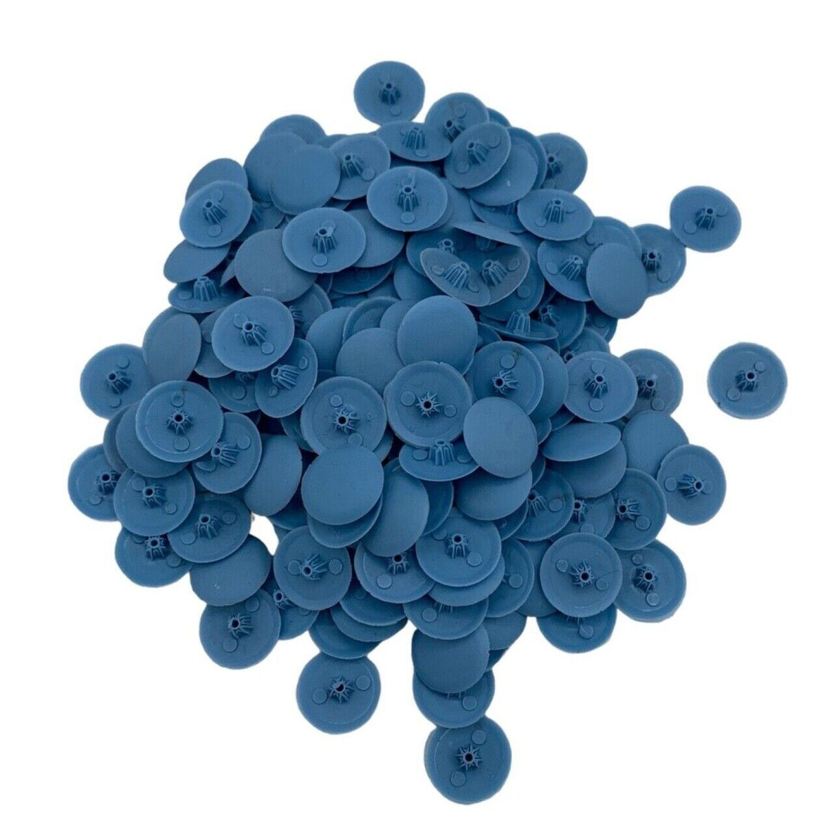 Pozi Phillips Cover Caps Bifix™ Sea Blue Screw Snap On 6-8g Pz2 Ph2 Push Fix