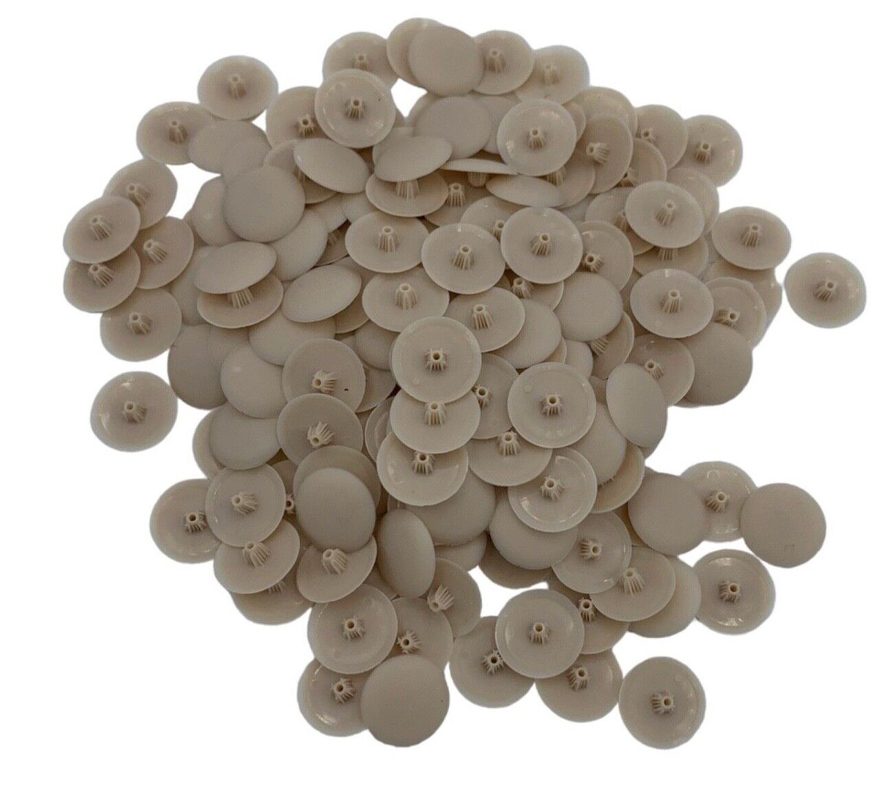 Pozi Phillips Cover Caps Bifix™ Stone Beige Screw Snap On 6-8g Pz2 Ph2 Push Fix