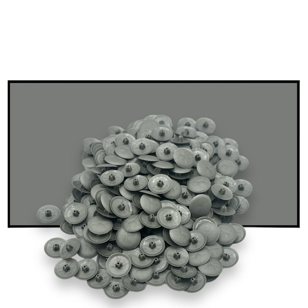 Pozi Phillips Cover Caps Bifix™ Silver Grey (M) Screw Snap On 6-8g Pz2 Ph2 Push Fix