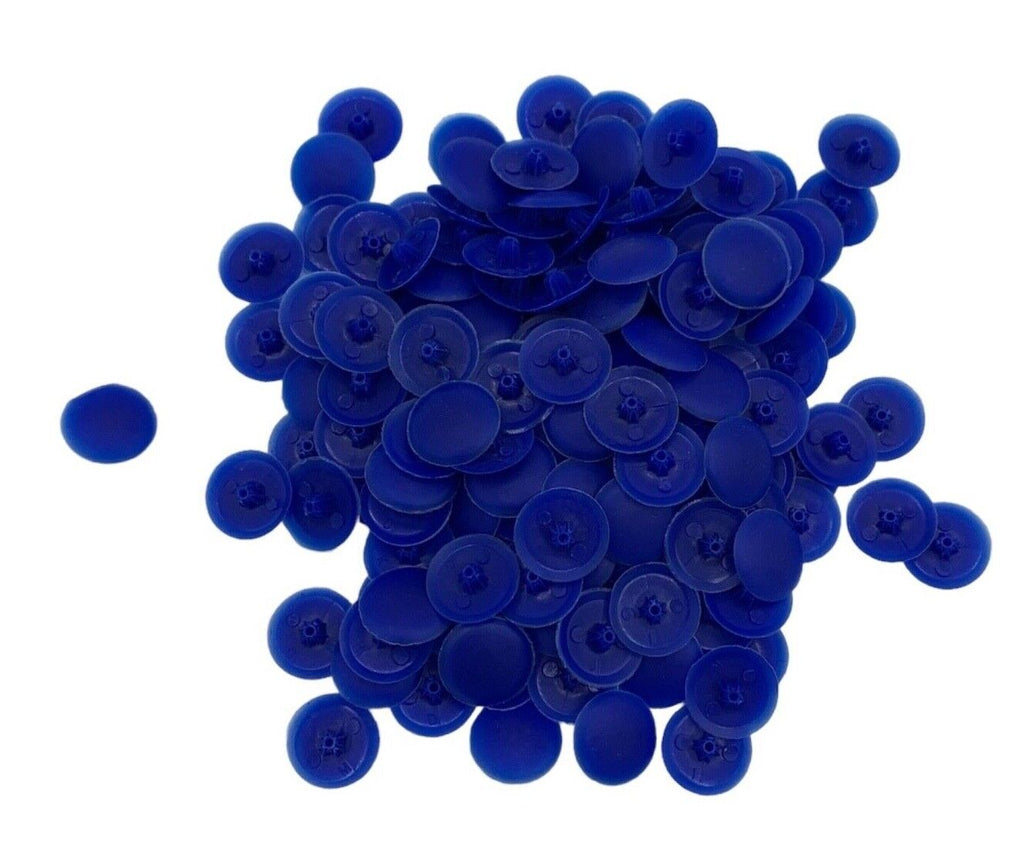 Pozi Phillips Cover Caps Bifix™ Space Blue Screw Snap On 6-8g Pz2 Ph2 Push Fix