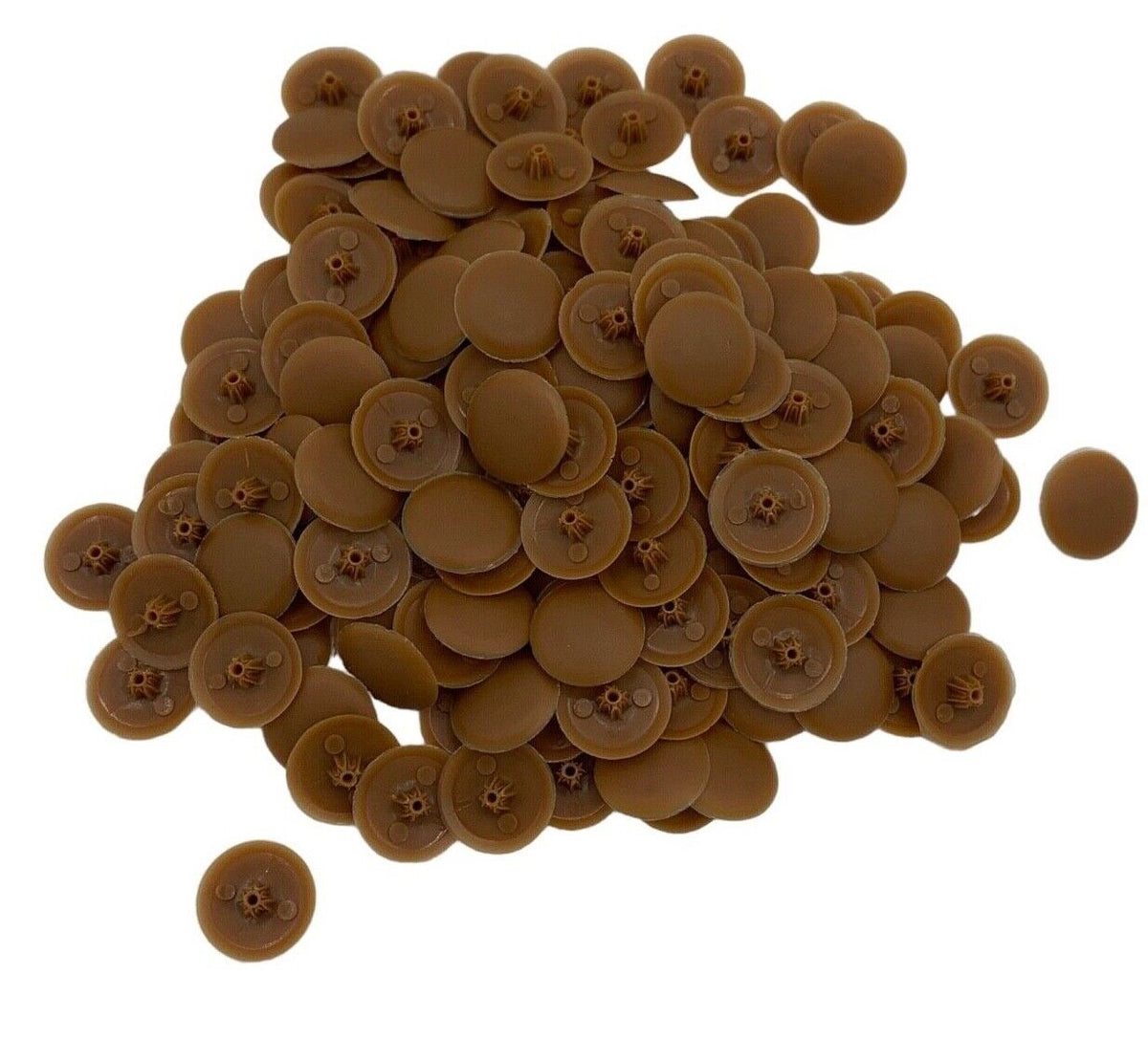 Pozi Phillips Cover Caps Bifix™ Teak Screw Snap On 6-8g Pz2 Ph2 Push Fix