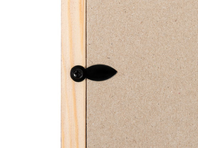 25mm Black Picture Frame Turn Buttons – product image 3