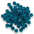 Turquoise Matt 10/12g Snap-Caps screw cover caps