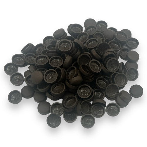 Brown Bronze (M) Matt 10/12g Snap-Caps screw cover caps