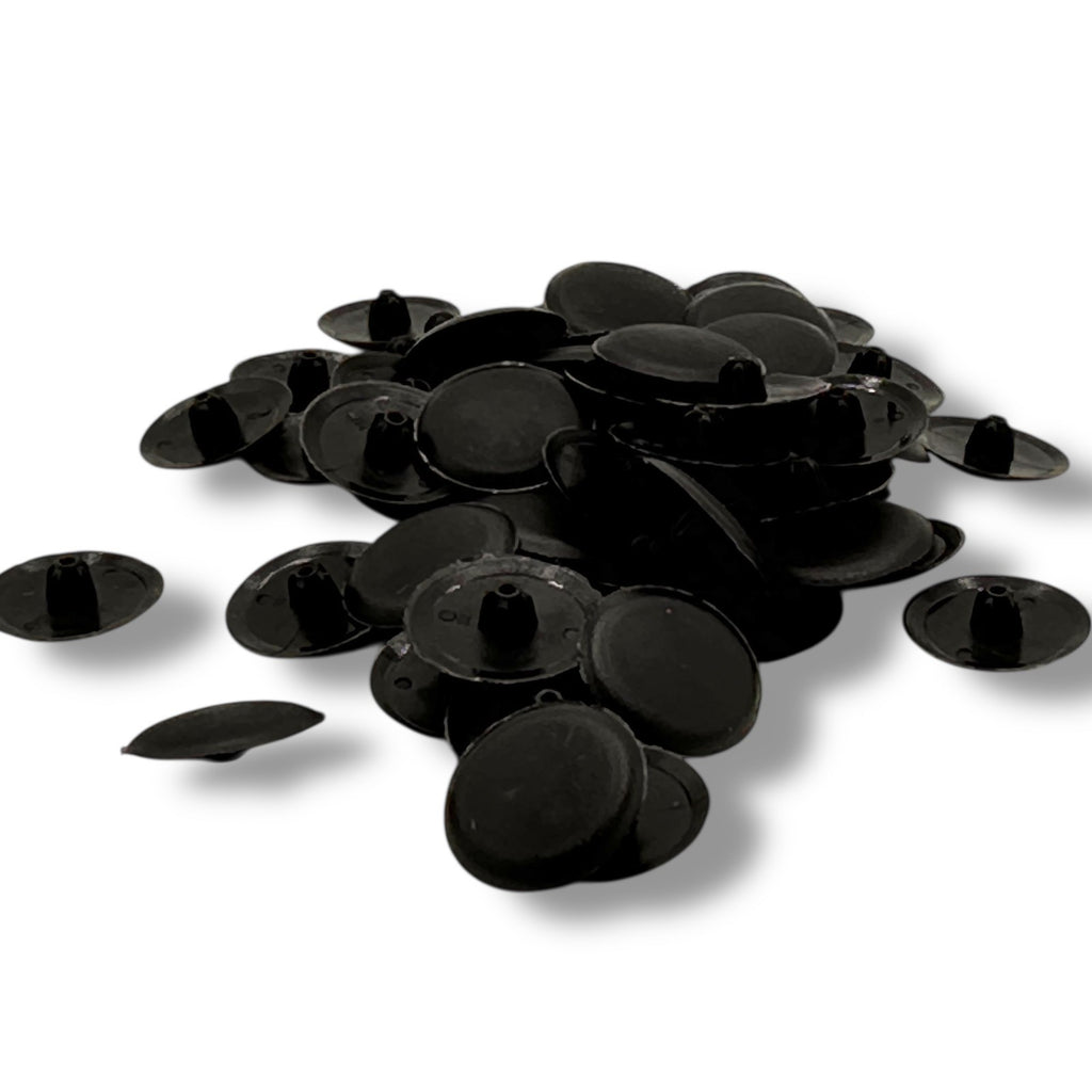 Pozi Phillips Cover Caps Bifix™ Black Screw Snap On 6-8g Pz2 Ph2 Push Fix