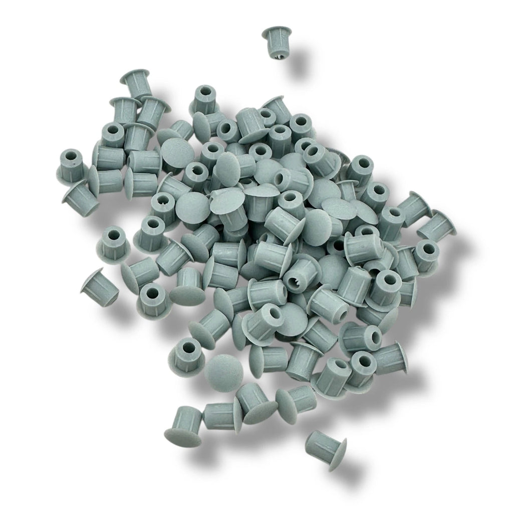 Aqua Blue 5mm Holefix push-fit drill hole cover caps