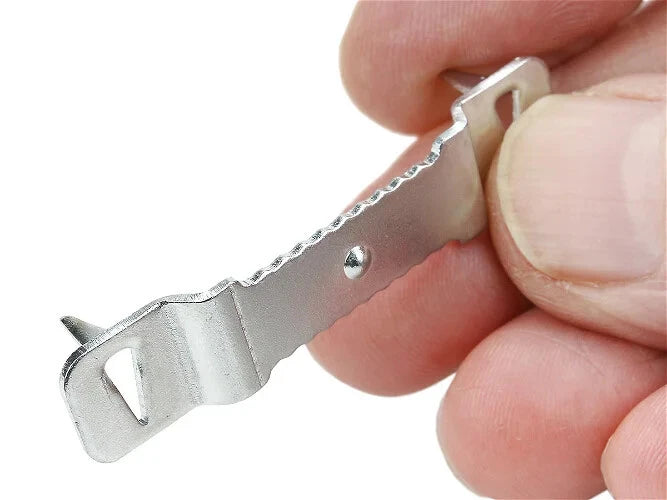 Sawtooth Picture Frame Hangers Micro Press Fix Zinc Plate 49mm Hooks Hanging – product image 2