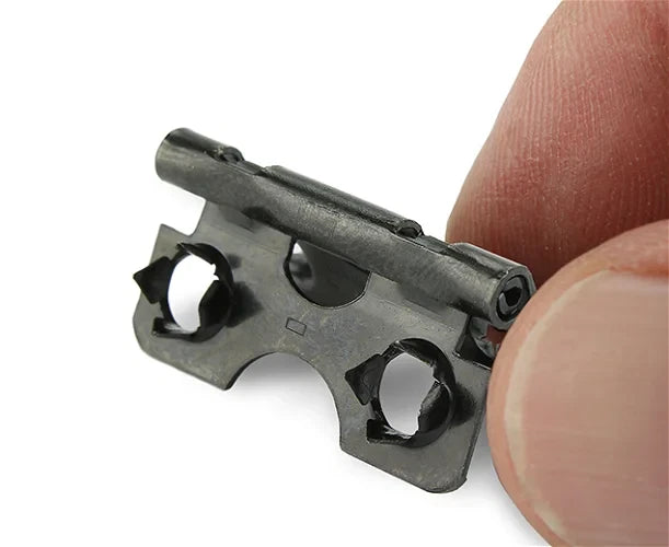 Black Easel Strut Hinge Picture Framing Frame Hinges Self Fix 4-Hole 28mm AP06 – product image 2