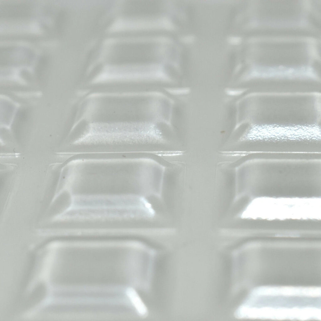 Stick On Glass Protective Pads 20pk 12.7mm × 3.1mm Square Bumper Buffer Frames – product image 2