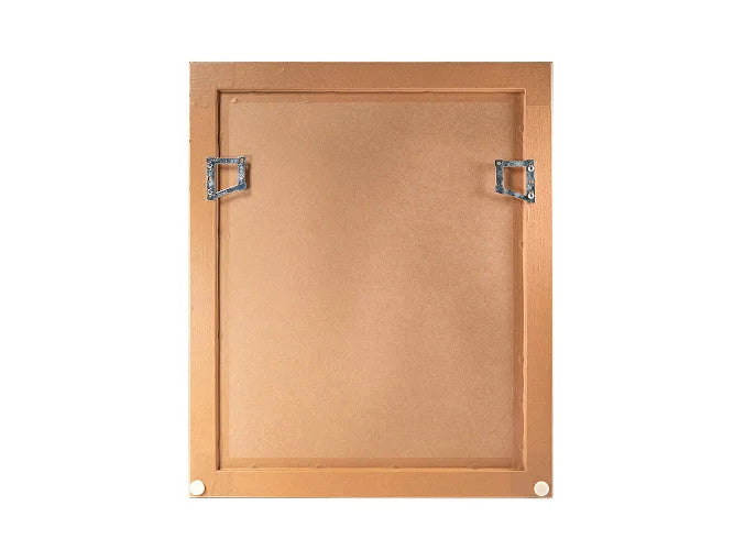CWH5 Micro Sawtooth Frame Hangers with V-Nails – Pack of 4 – hanger fitted to frame