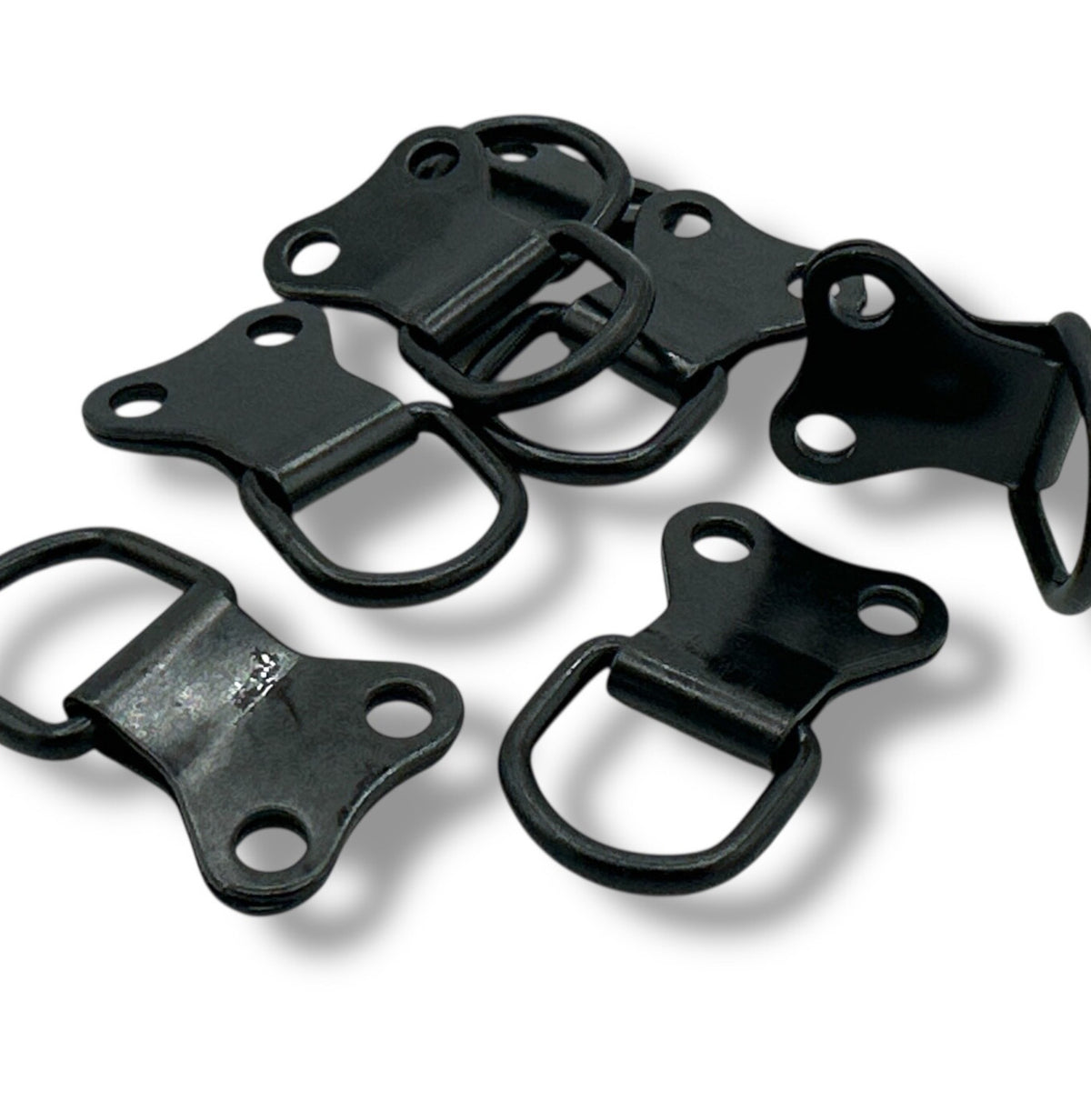 Black Double D-Ring Picture Frame Hangers – Pack of 50