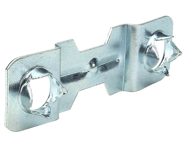 Press-Fix Canvas & Picture Frame Hangers – 40mm, Zinc Plated – press fix hanger fitted to frame backing