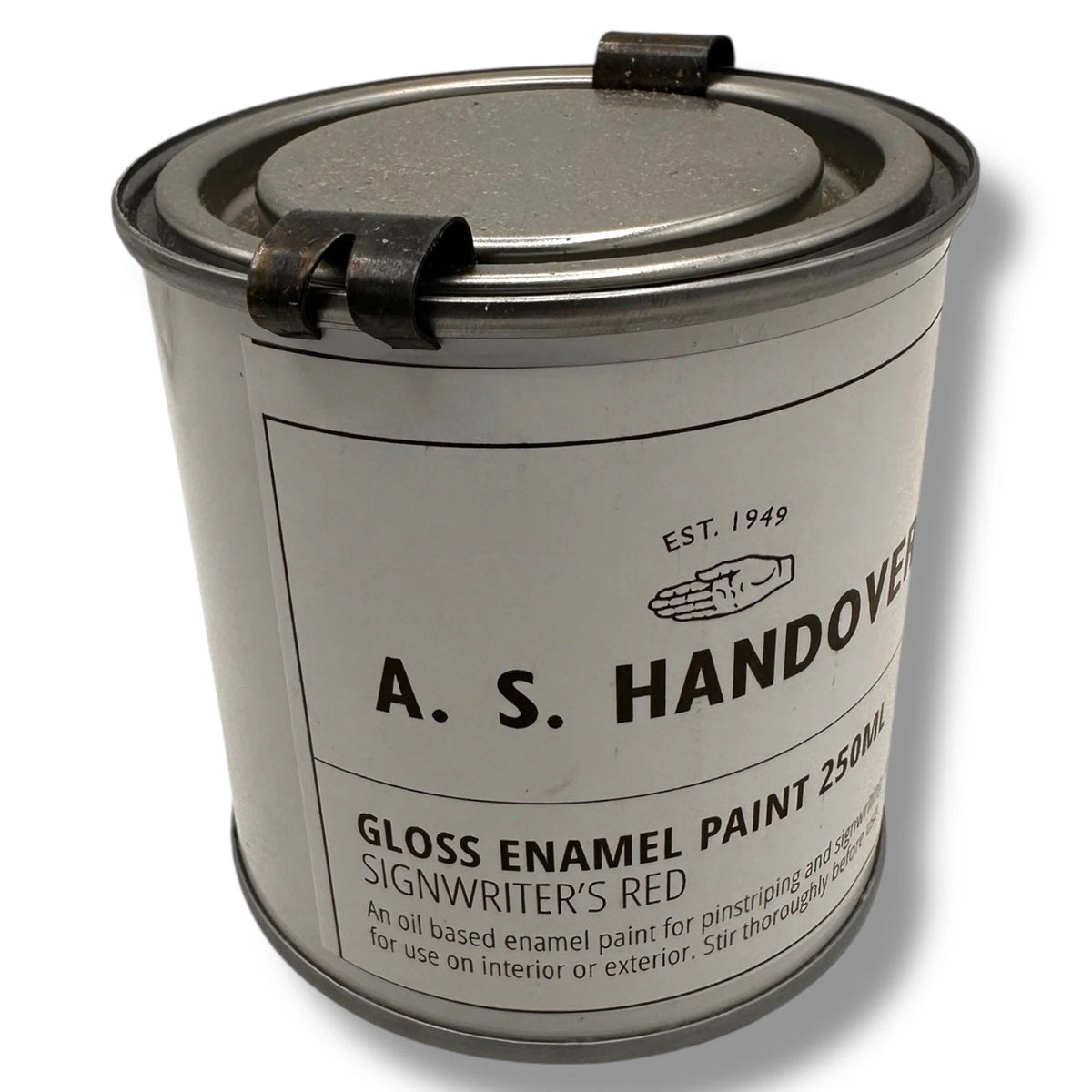 Enamel Paint Oil Based Signwriter Red Handover Signwriting & Pinstriping - 250ml – product image 1
