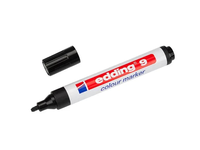 Marker Pens Black EDDING 9 Colour - Touch Up Frame Moulding Mitre before joining – product image 2
