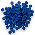 Caspian Blue Gloss 6/8g Snap-Caps screw cover caps